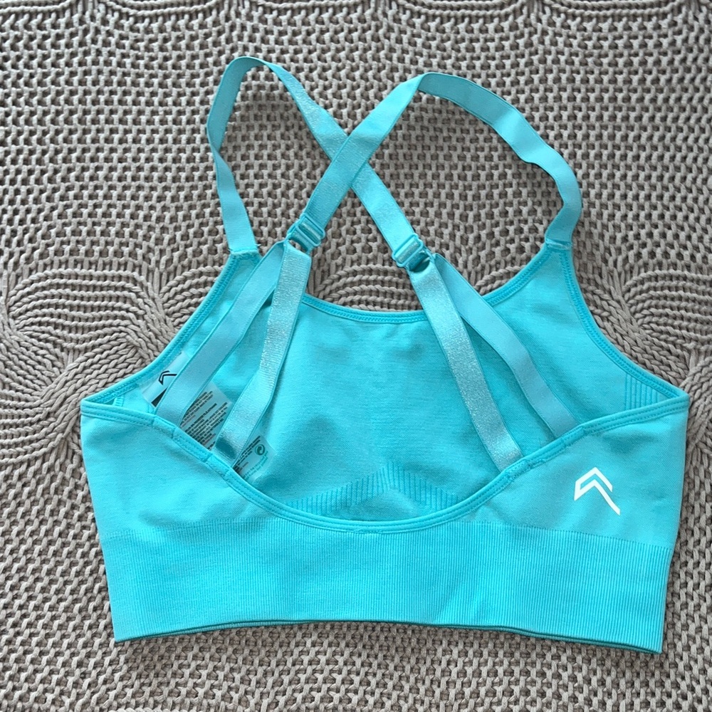 Oner Active Aqua Crossback Sports Bra - Picture 2 of 3
